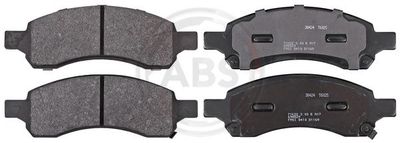 Brake Pad Set, disc brake A.B.S. 38424