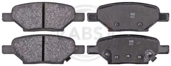 A.B.S. 38438 Brake Pad Set, disc brake