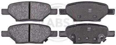 Brake Pad Set, disc brake A.B.S. 38438