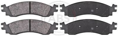 Brake Pad Set, disc brake A.B.S. 38442