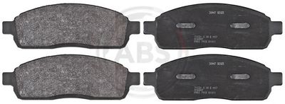 Brake Pad Set, disc brake A.B.S. 38447