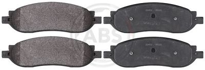 Brake Pad Set, disc brake A.B.S. 38452