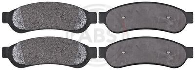 Brake Pad Set, disc brake A.B.S. 38453