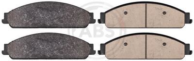 Brake Pad Set, disc brake A.B.S. 38456