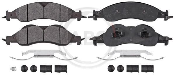 A.B.S. 38463 Brake Pad Set, disc brake