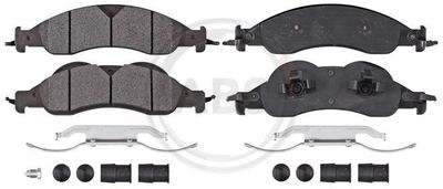 Brake Pad Set, disc brake A.B.S. 38463
