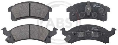 Brake Pad Set, disc brake A.B.S. 38506