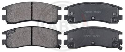 Brake Pad Set, disc brake A.B.S. 38508