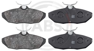 Brake Pad Set, disc brake A.B.S. 38599