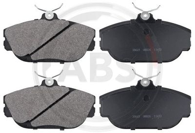 Brake Pad Set, disc brake A.B.S. 38601