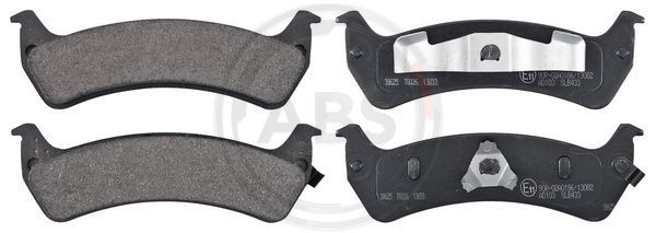 A.B.S. 38625 Brake Pad Set, disc brake