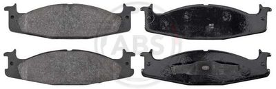 Brake Pad Set, disc brake A.B.S. 38632