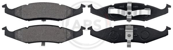 A.B.S. 38633 Brake Pad Set, disc brake