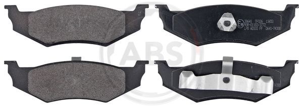 A.B.S. 38641 Brake Pad Set, disc brake