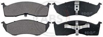Brake Pad Set, disc brake A.B.S. 38642