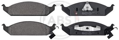 Brake Pad Set, disc brake A.B.S. 38650