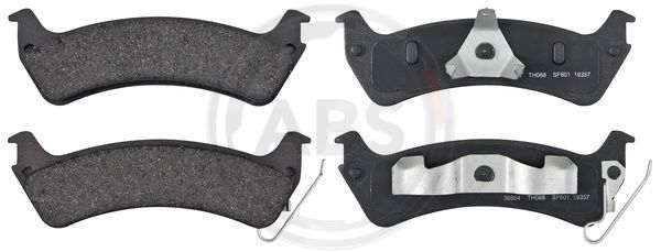 A.B.S. 38664 Brake Pad Set, disc brake