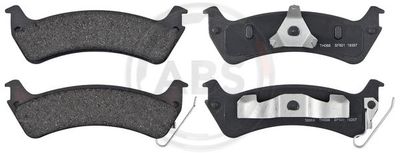 Brake Pad Set, disc brake A.B.S. 38664