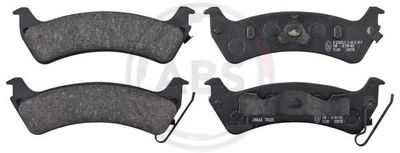 Brake Pad Set, disc brake A.B.S. 38666