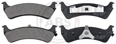 Brake Pad Set, disc brake A.B.S. 38667