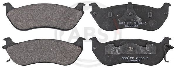 A.B.S. 38674 Brake Pad Set, disc brake