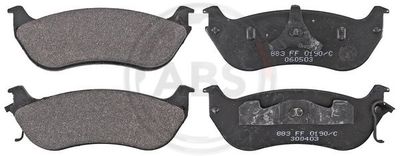 Brake Pad Set, disc brake A.B.S. 38674