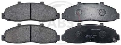 Brake Pad Set, disc brake A.B.S. 38679