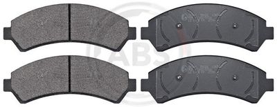 Brake Pad Set, disc brake A.B.S. 38726