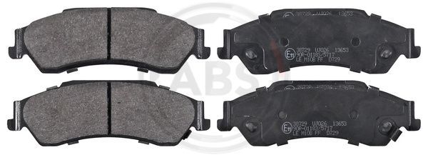 A.B.S. 38729 Brake Pad Set, disc brake