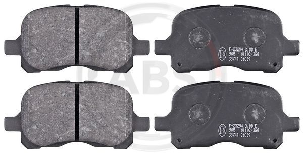 A.B.S. 38741 Brake Pad Set, disc brake