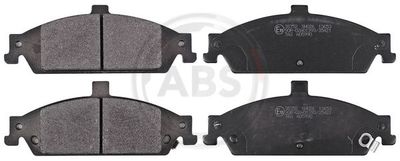 Brake Pad Set, disc brake A.B.S. 38752