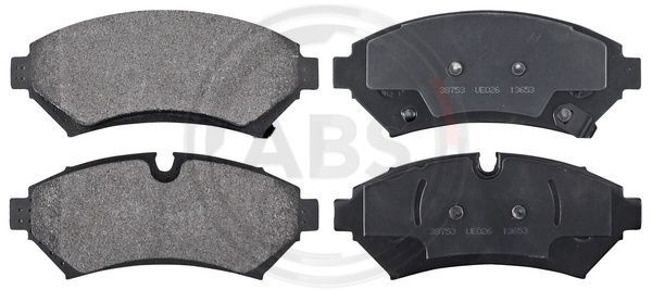 A.B.S. 38753 Brake Pad Set, disc brake