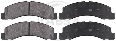 Brake Pad Set, disc brake A.B.S. 38756