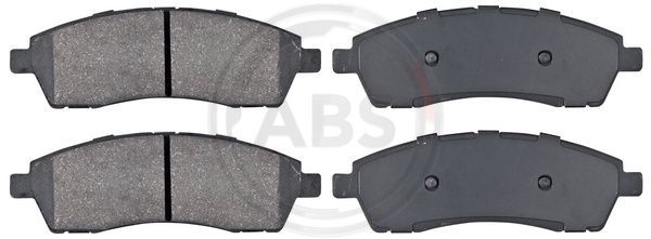 A.B.S. 38757 Brake Pad Set, disc brake