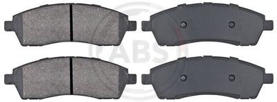 Brake Pad Set, disc brake A.B.S. 38757