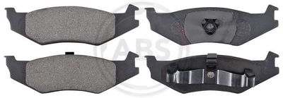 Brake Pad Set, disc brake A.B.S. 38759
