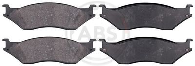 Brake Pad Set, disc brake A.B.S. 38777