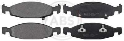 Brake Pad Set, disc brake A.B.S. 38790