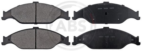 A.B.S. 38804 Brake Pad Set, disc brake