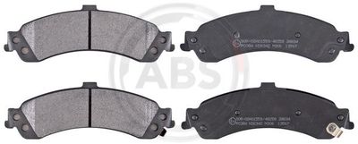 Brake Pad Set, disc brake A.B.S. 38834