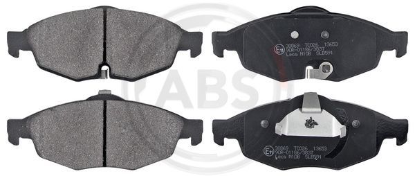 A.B.S. 38869 Brake Pad Set, disc brake