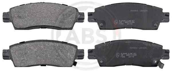 A.B.S. 38883 Brake Pad Set, disc brake