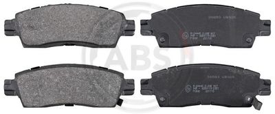 Brake Pad Set, disc brake A.B.S. 38883