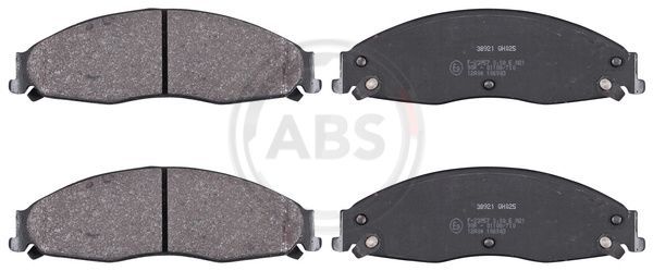 A.B.S. 38921 Brake Pad Set, disc brake