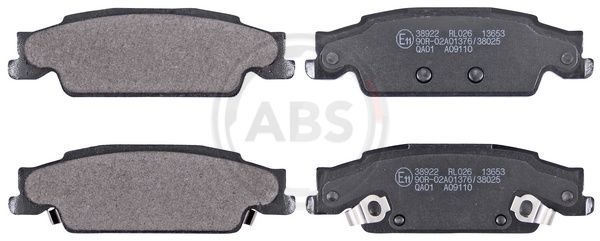 A.B.S. 38922 Brake Pad Set, disc brake