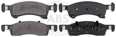 Brake Pad Set, disc brake A.B.S. 38934