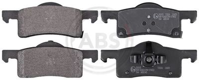 Brake Pad Set, disc brake A.B.S. 38935