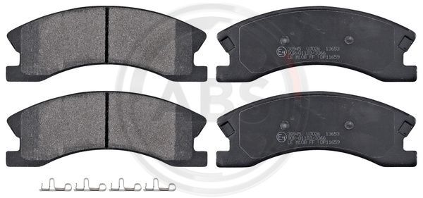 A.B.S. 38945 Brake Pad Set, disc brake