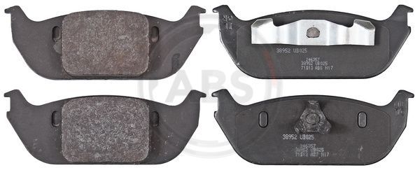 A.B.S. 38952 Brake Pad Set, disc brake