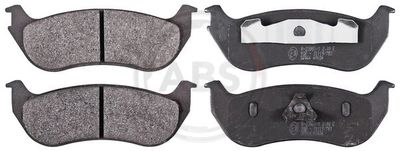 Brake Pad Set, disc brake A.B.S. 38964